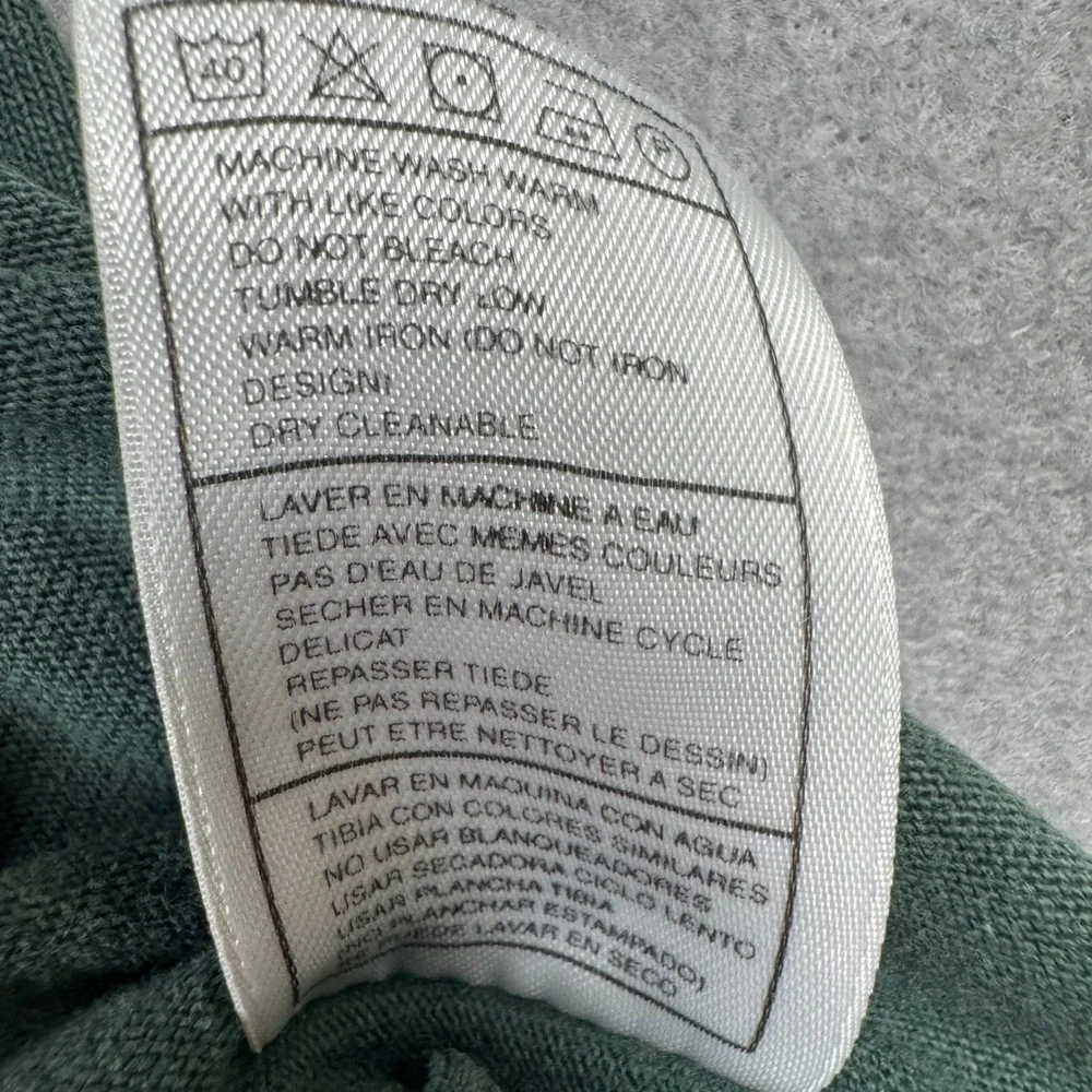 Vintage Y2K Nike Ringer T Shirt Mens XL Green Embroidered Center Swoosh 90s - Picture 4 of 9